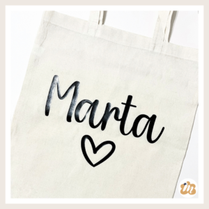 Tote bag nombre