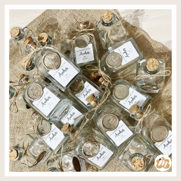 Botecitos personalizados para invitados