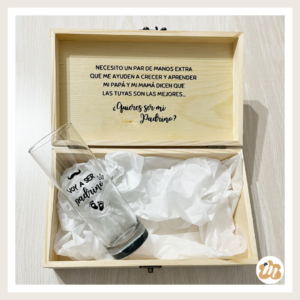 Caja Padrino con vaso
