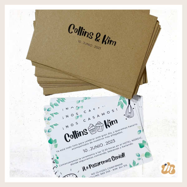 Invitaciones de boda
