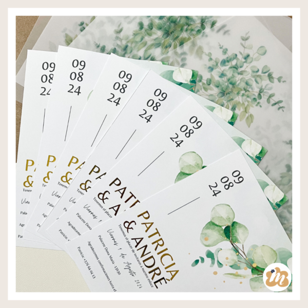 Invitaciones de boda