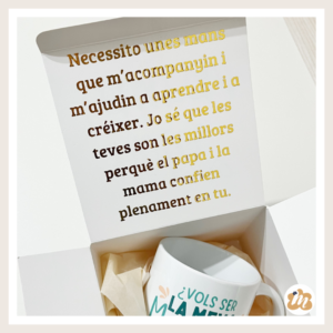 Taza con caja