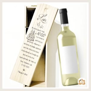 Caja personalizada para botellas