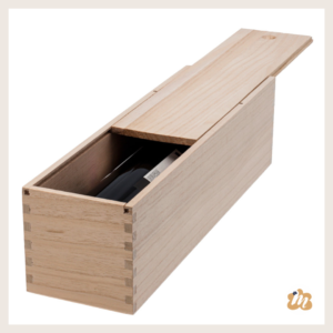 Caja vino personalizada