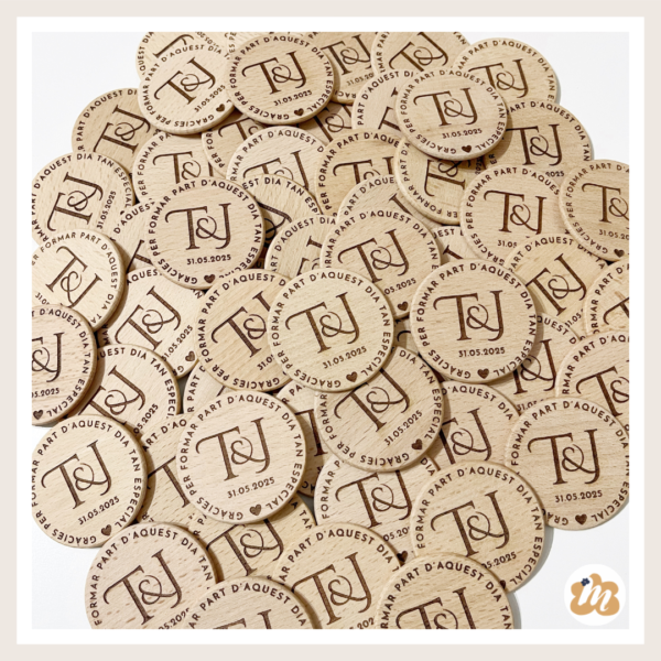 Imanes personalizados para invitados