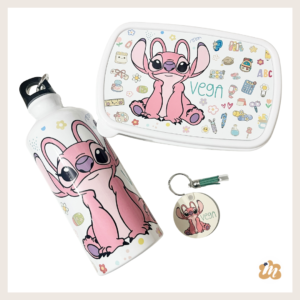 Pack botella + tupper + identificador