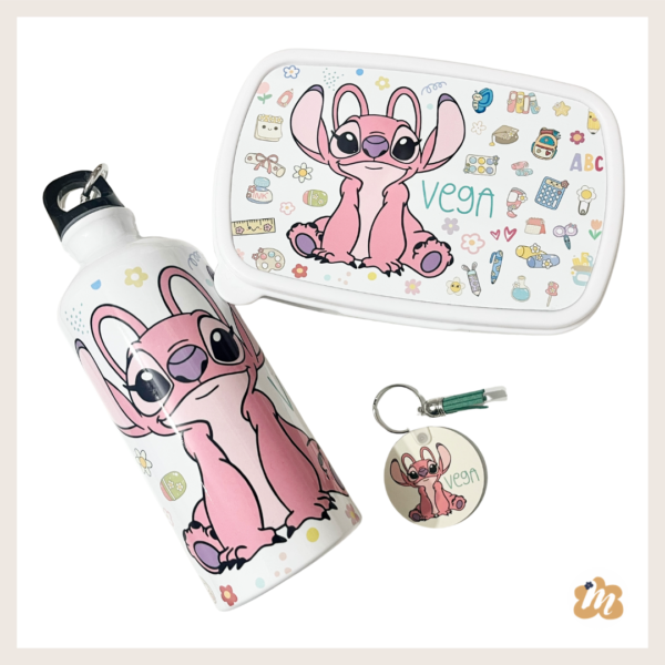 Pack botella + tupper + identificador