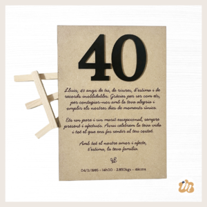 Lámina personalizada