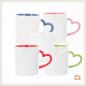 Tazas asa corazón